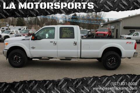 2012 Ford F-350 Super Duty for sale at L.A. MOTORSPORTS in Windom MN