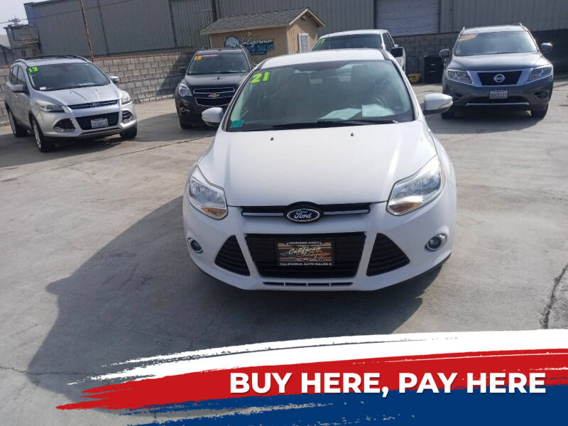 2012 Ford Focus for sale at CALIFORNIA AUTO SALES #2 in Livingston CA