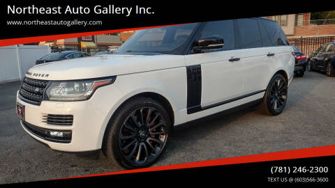 2015 Land Rover Range Rover for sale at NORTHEAST AUTO GALLERY INC. in Wakefield MA