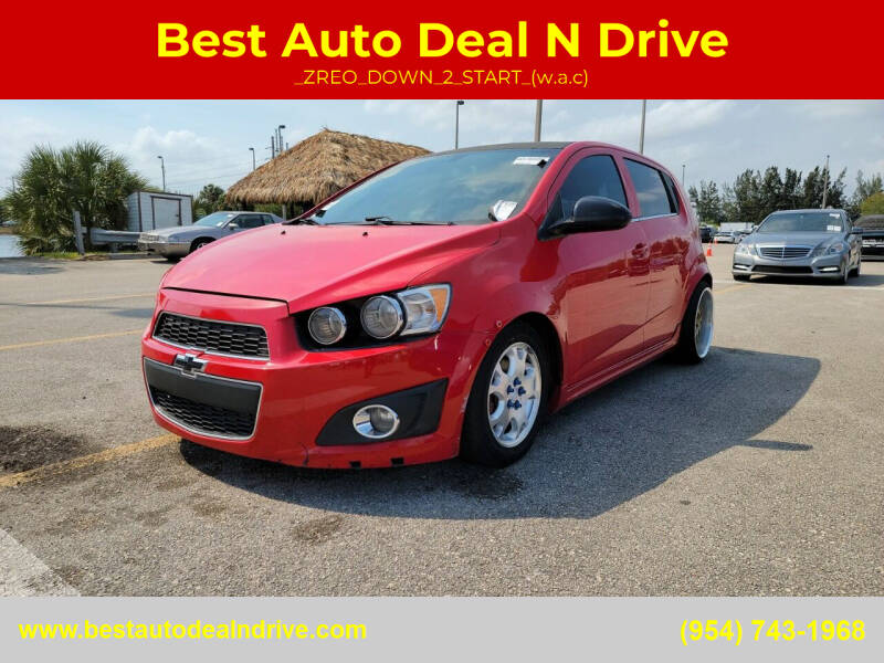 2016 Chevrolet Sonic for sale at Best Auto Deal N Drive in Hollywood FL