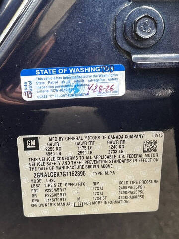 2016 Chevrolet Equinox LT