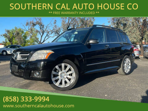 2012 Mercedes-Benz GLK for sale at SOUTHERN CAL AUTO HOUSE CO in San Diego CA