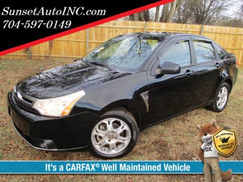 2008 Ford Focus for sale at Sunset Auto in Charlotte NC