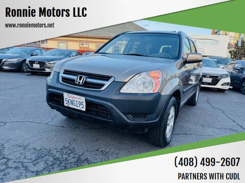 2004 Honda CR-V for sale at Ronnie Motors LLC in San Jose CA