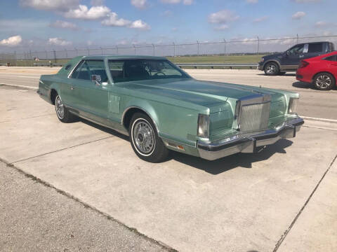 1978 Lincoln Mark V for sale at Vintage Point Corp in Miami FL