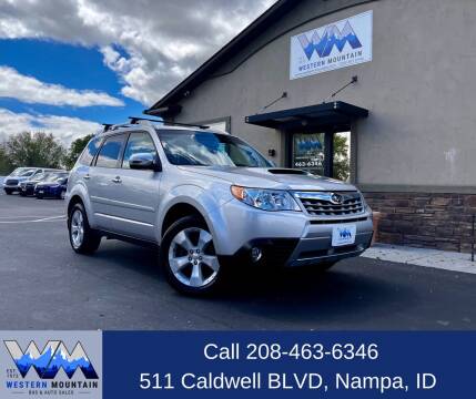 2011 Subaru Forester for sale at Western Mountain Bus & Auto Sales in Nampa ID