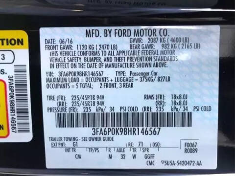 2017 Ford Fusion Titanium