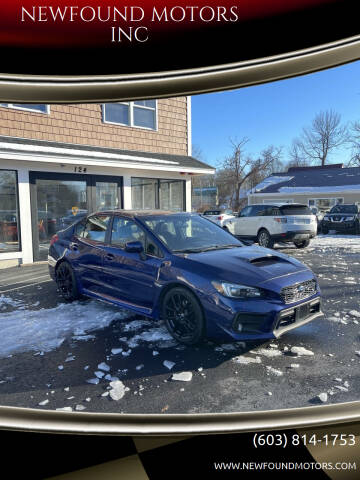 2020 Subaru WRX for sale at NEWFOUND MOTORS INC in Seabrook NH