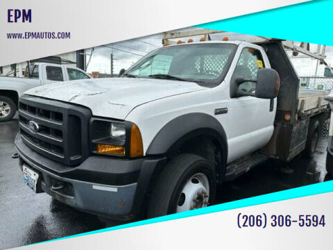 2006 Ford F-550 for sale at EPM in Auburn WA