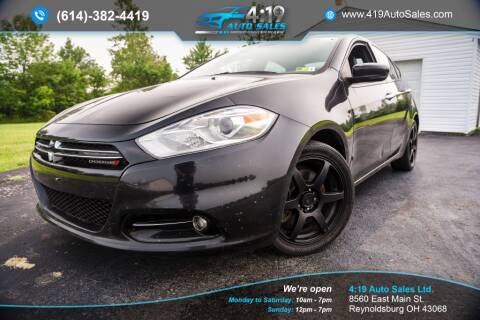 2013 Dodge Dart for sale at 4:19 Auto Sales LTD in Reynoldsburg OH