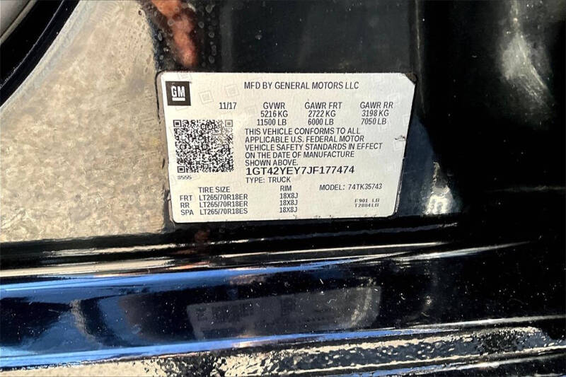 2018 GMC Sierra 3500HD