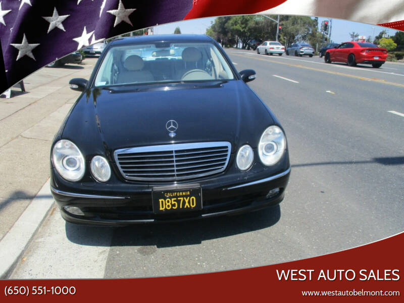 2004 Mercedes-Benz E-Class for sale at West Auto Sales in Belmont CA