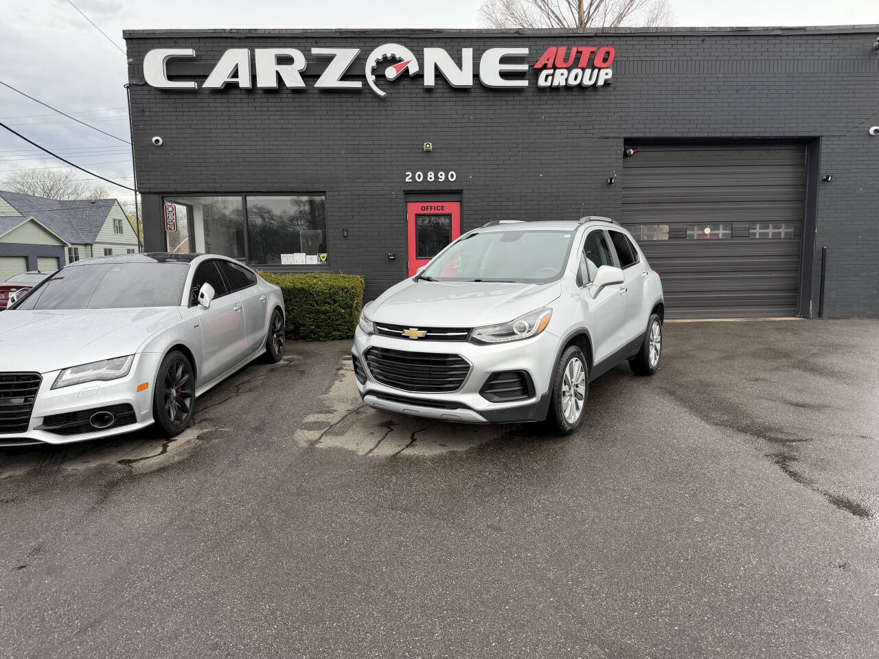 Silver 2017 Chevrolet Trax LT AWD LT 4dr Crossover 1