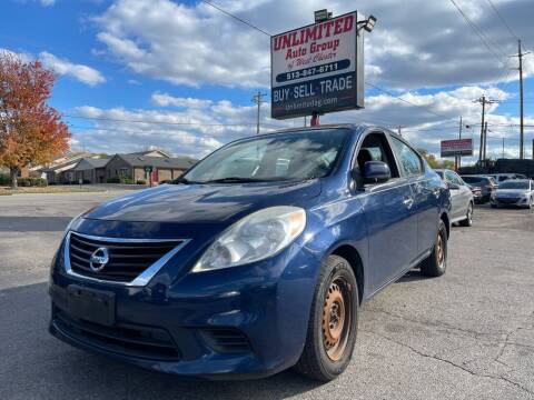 2013 Nissan Versa for sale at Unlimited Auto Group in West Chester OH
