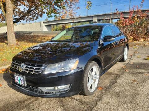 2013 Volkswagen Passat for sale at EXECUTIVE AUTOSPORT in Portland OR