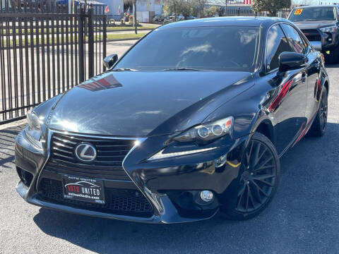 2014 Lexus IS 250 for sale at Auto United in Houston TX