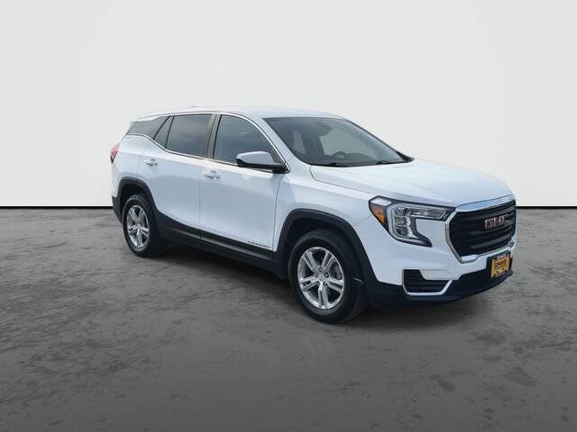 Used 2023 GMC Terrain SLE with VIN 3GKALTEG8PL198203 for sale in Council Bluffs, IA