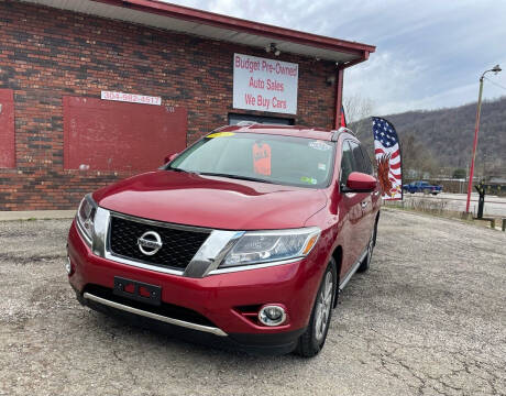 2015 Nissan Pathfinder for sale at Budget Preowned Auto Sales in Charleston WV