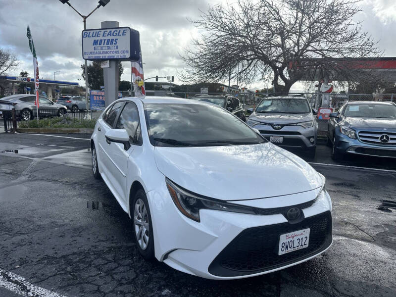 Used 2020 Toyota Corolla LE with VIN JTDEPRAE4LJ036563 for sale in Fremont, CA