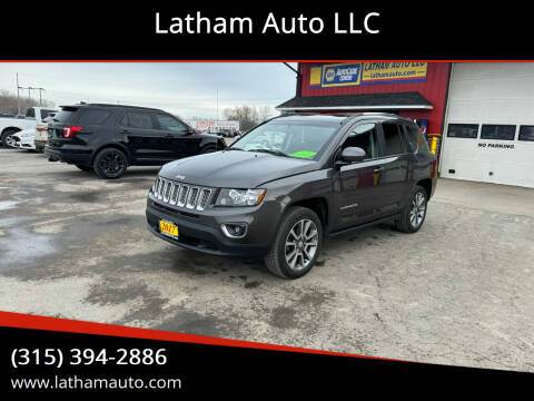 2017 Jeep Compass for sale at Latham Auto LLC in Ogdensburg NY