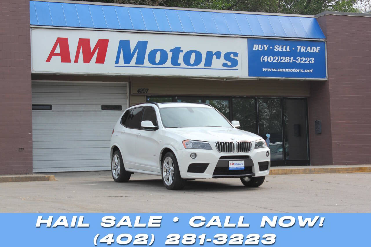 2013 BMW X3 for sale at AM Motors in Bellevue, NE