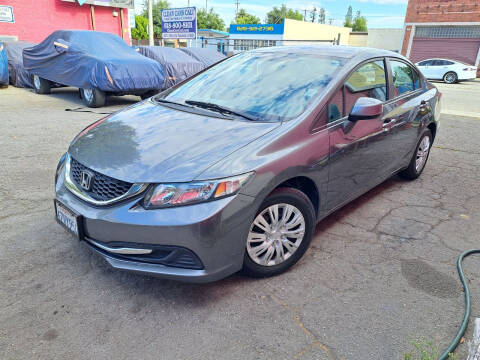 2013 Honda Civic for sale at Clean Cars Cali in Pasadena CA