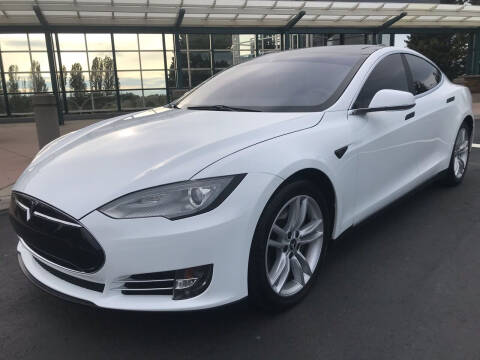 2013 Tesla Model S for sale at GO AUTO BROKERS in Bellevue WA