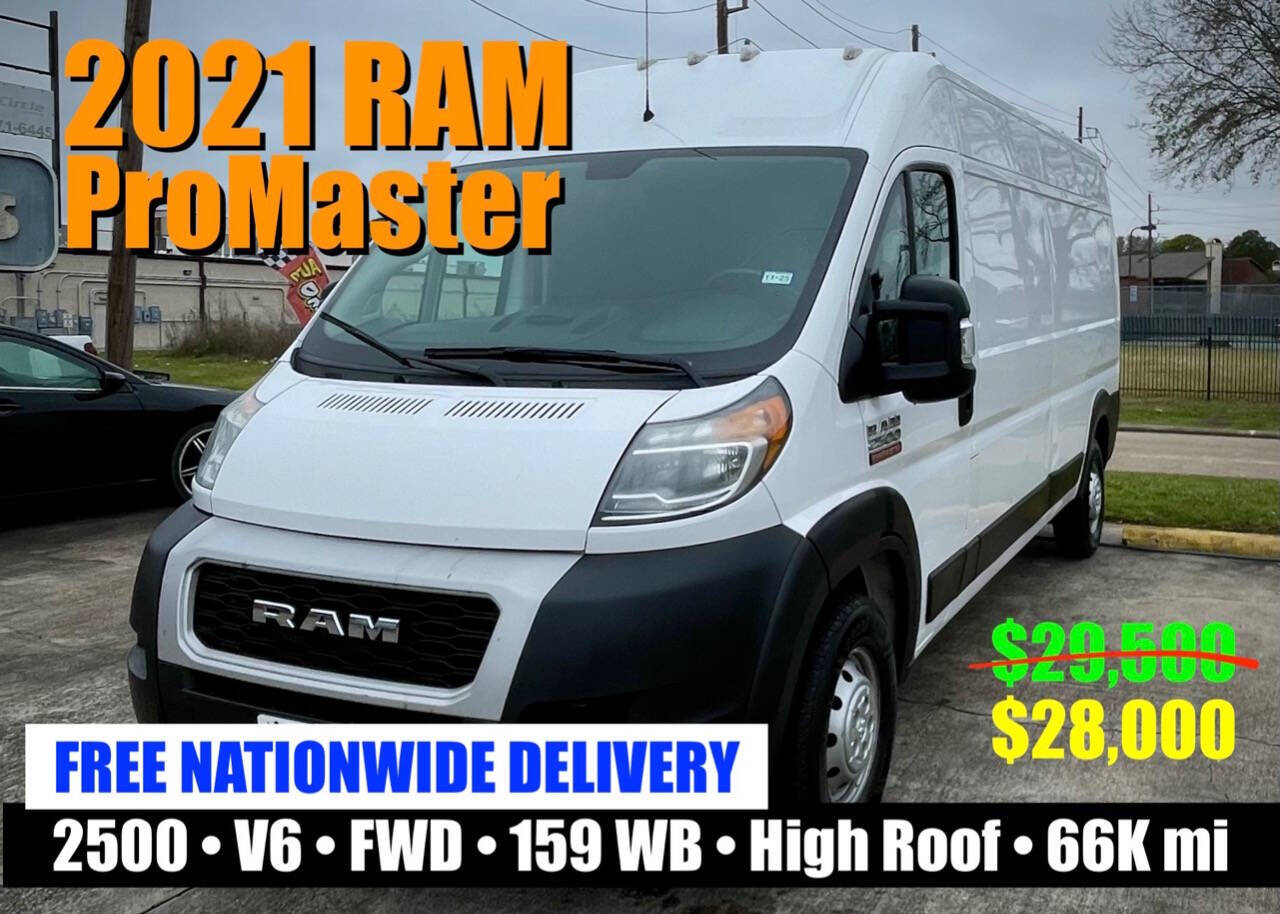 2021 RAM ProMaster 2