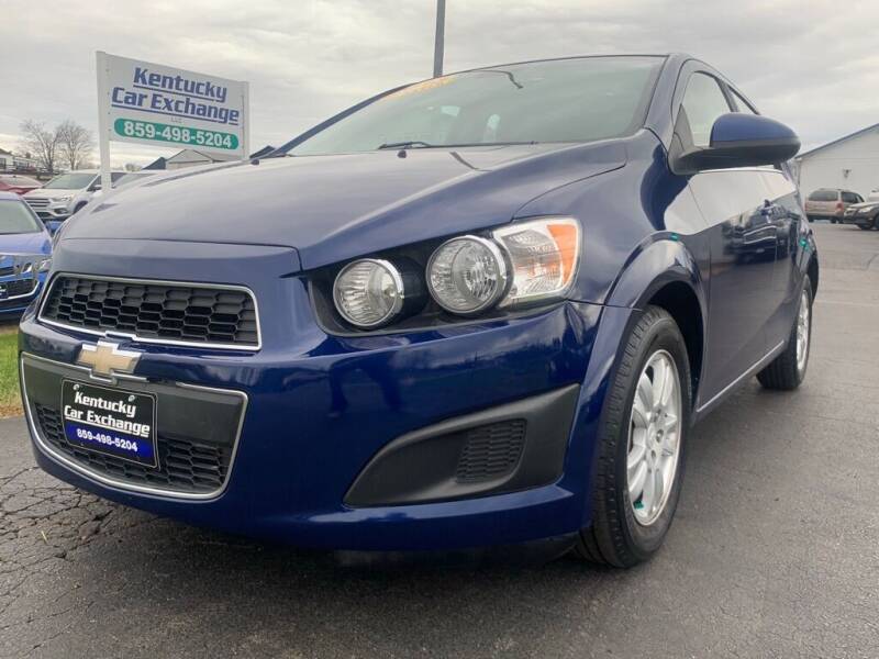 2013 Chevrolet Sonic for sale at Kentucky Car Exchange in Mount Sterling KY