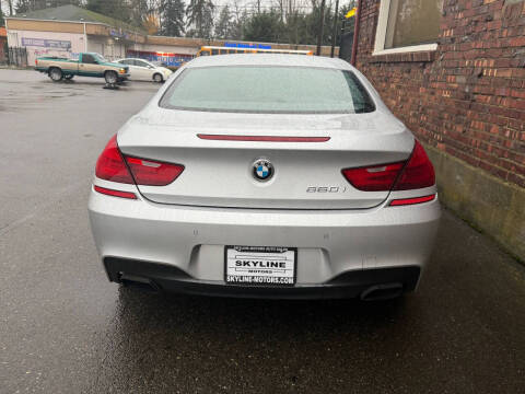 2012 BMW 6 Series 650i xDrive