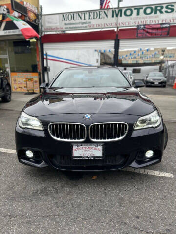 2014 BMW 5 Series for sale at MOUNT EDEN MOTORS INC in Bronx NY