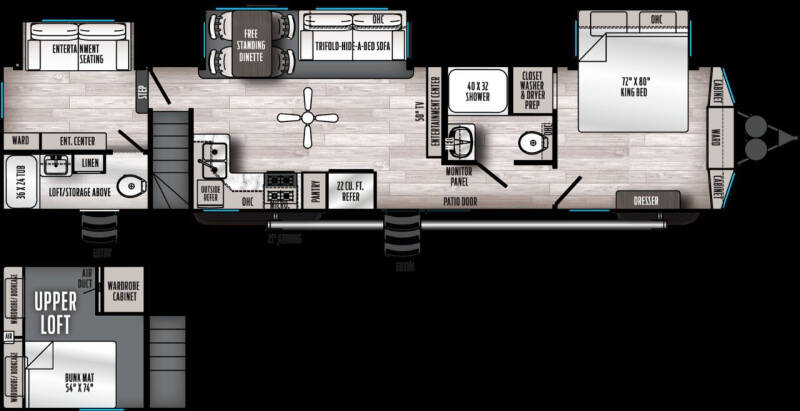 2023 Forest River 400 BH Sandpiper