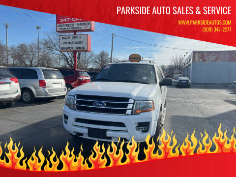 2017 Ford Expedition EL for sale at Parkside Auto Sales & Service in Pekin IL