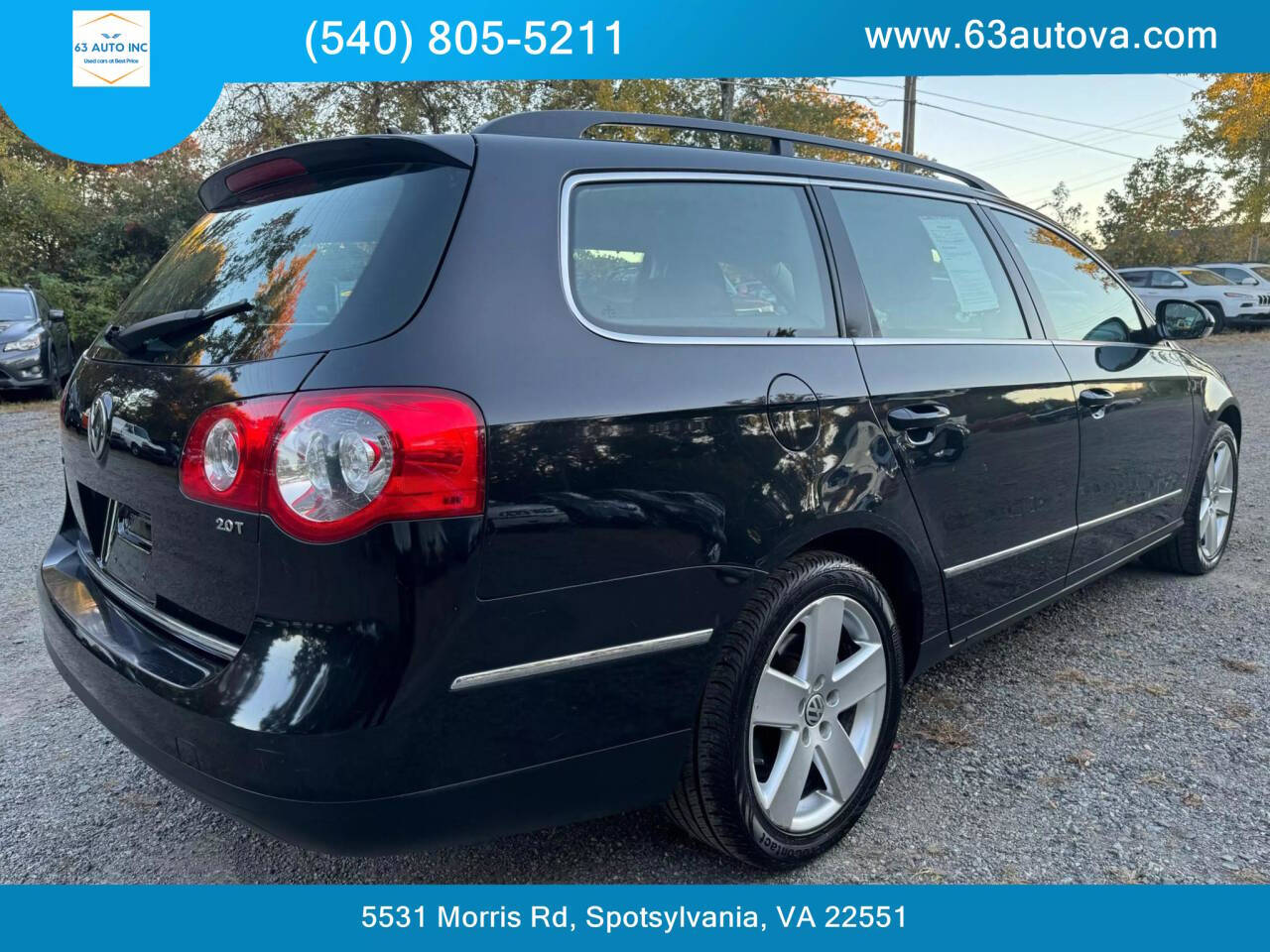 2008 Volkswagen Passat for sale at 63 Auto Inc in Spotsylvania, VA