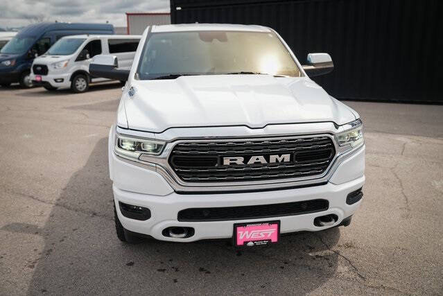 Used 2022 RAM Ram 1500 Limited with VIN 1C6SRFHT0NN450555 for sale in Preston, ID