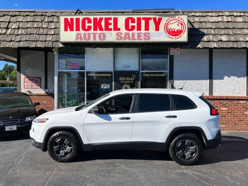 2014 Jeep Cherokee for sale at NICKEL CITY AUTO SALES in Lockport NY