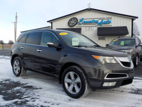 2011 Acura MDX for sale at Country Auto in Huntsville OH