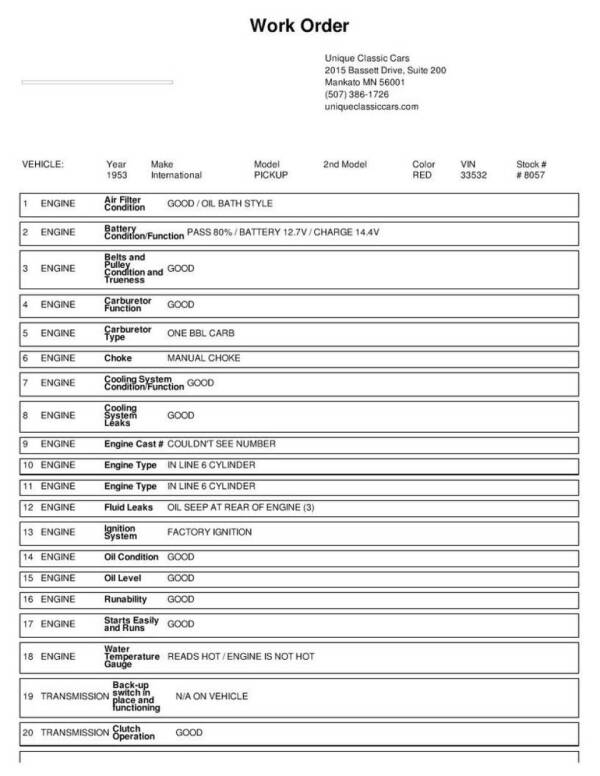 1953 International L-120 Series
