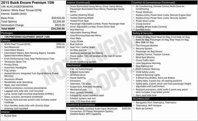2015 Buick Encore Premium