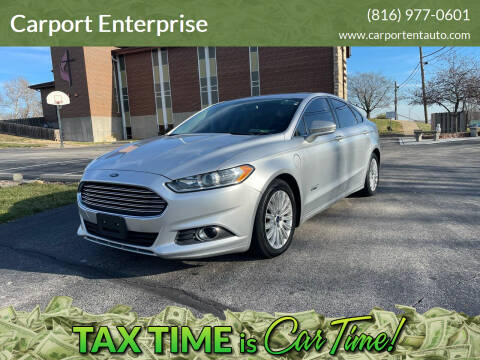 2014 Ford Fusion Energi for sale at Carport Enterprise - 6420 State Ave in Kansas City KS