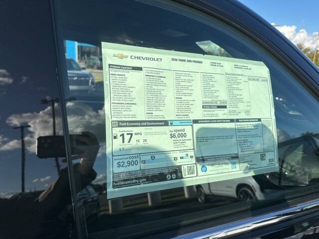 2026 Chevrolet Tahoe Premier