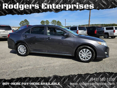 2014 Toyota Camry for sale at Rodgers Enterprises in North Charleston SC