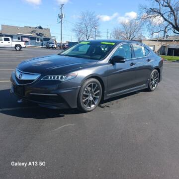 2015 Acura TLX for sale at Ideal Auto Sales, Inc. in Waukesha WI