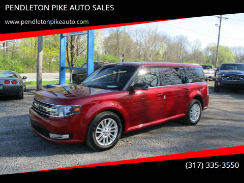 2013 Ford Flex for sale at PENDLETON PIKE AUTO SALES in Ingalls IN