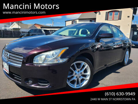 2011 Nissan Maxima for sale at Mancini Motors in Norristown PA