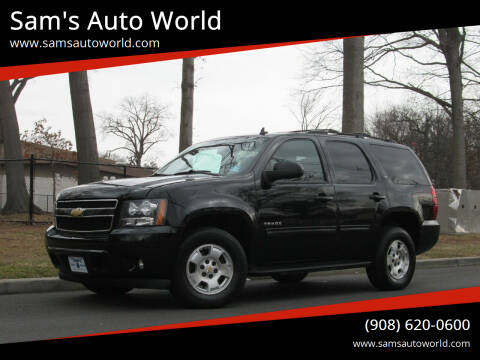 2011 Chevrolet Tahoe for sale at Sam's Auto World in Roselle NJ