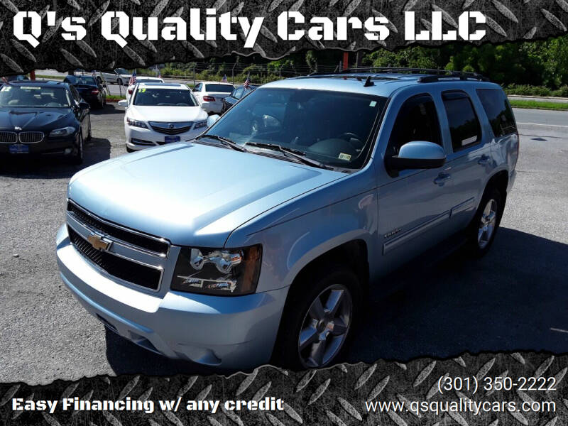 2011 Chevrolet Tahoe for sale at Q's Quality Cars LLC in Capitol Heights MD