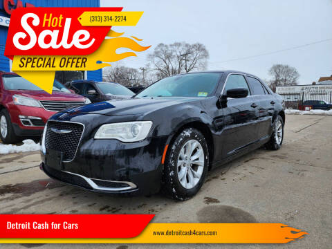 2016 Chrysler 300 for sale at Detroit Cash for Cars in Warren MI