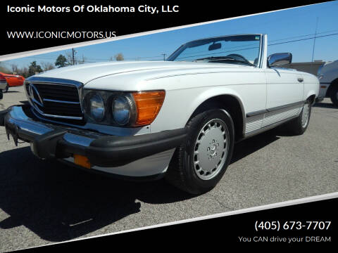 1988 Mercedes-Benz 560-Class for sale at Iconic Motors of Oklahoma City, LLC in Oklahoma City OK