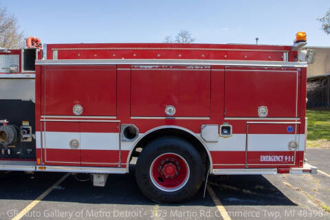2001 Hendrickson Firetruck